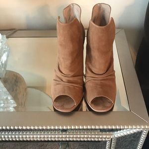 Chinese Laundry peep toe booties